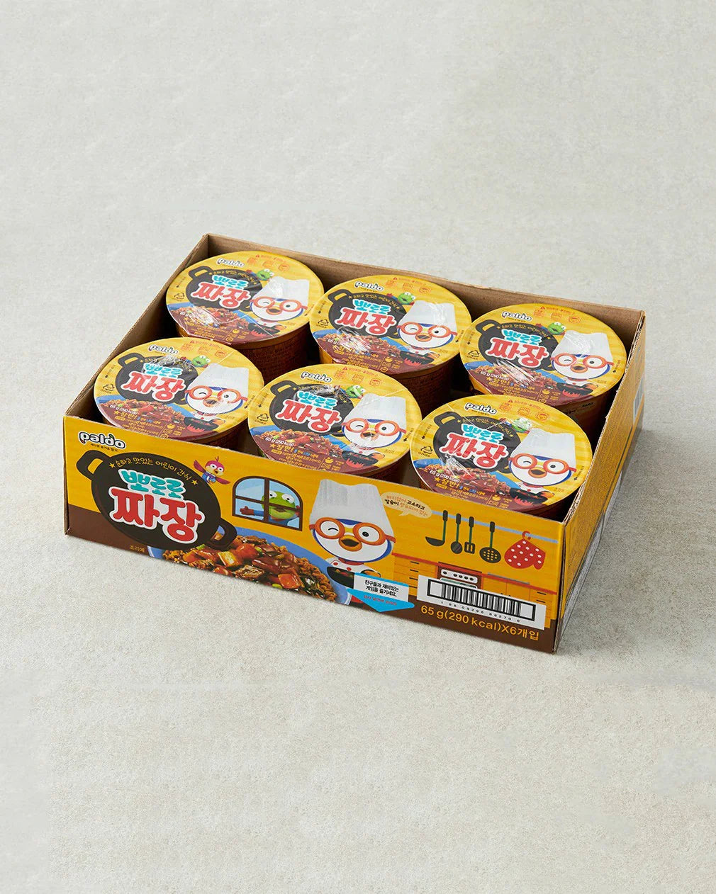 Paldo Pororo Jjajang 6-Pack - DotAsia
