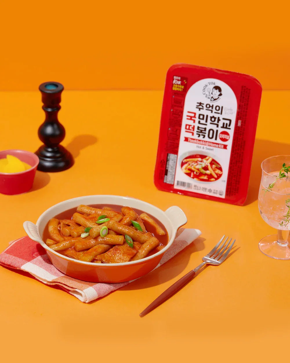 추억의 국민학교 떡볶이 매운맛 600g - 냉동 - DotAsia