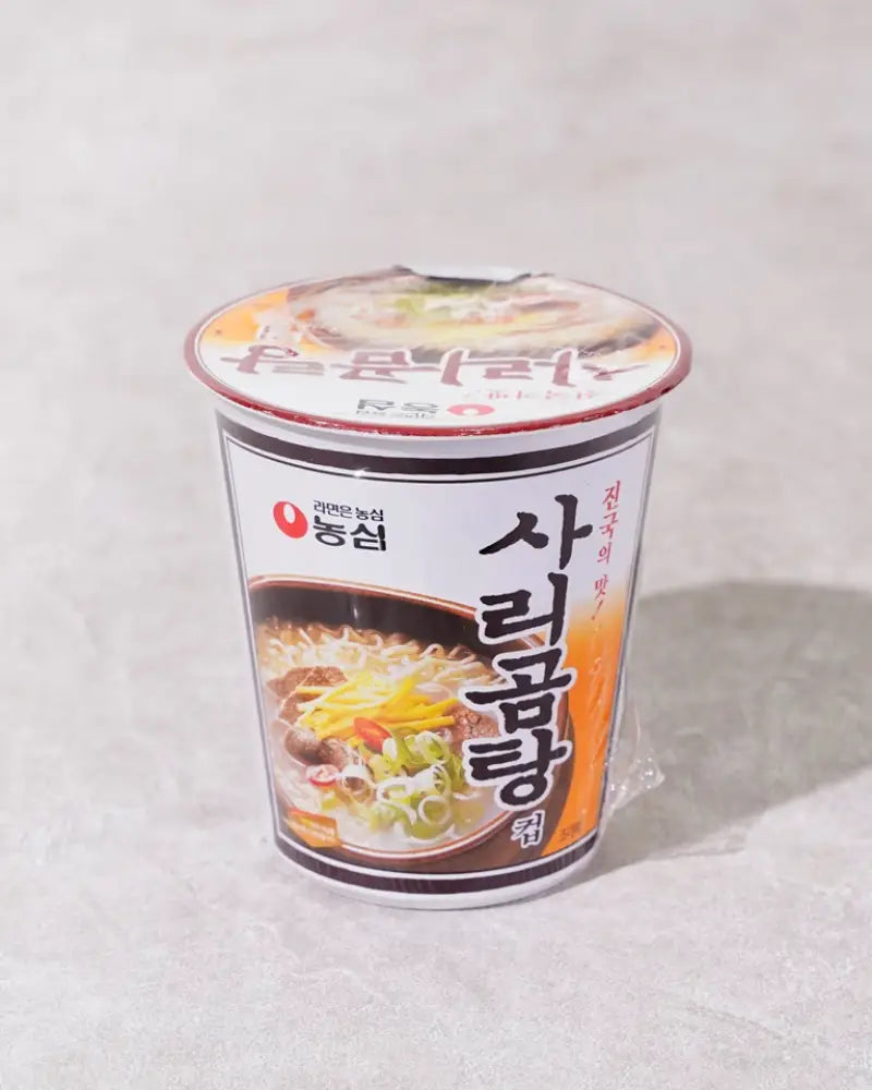 농심 사리곰탕면 미니컵 61g - DotAsia :: 유럽 최대 아시아 식품 온라인몰 | 한국 K-Food ·일본·중국 식품 전문