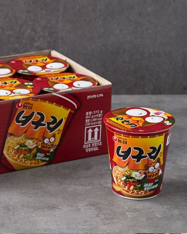 농심 너구리 미니컵 62g - DotAsia :: 유럽 최대 아시아 식품 온라인몰 | 한국 K-Food ·일본·중국 식품 전문
