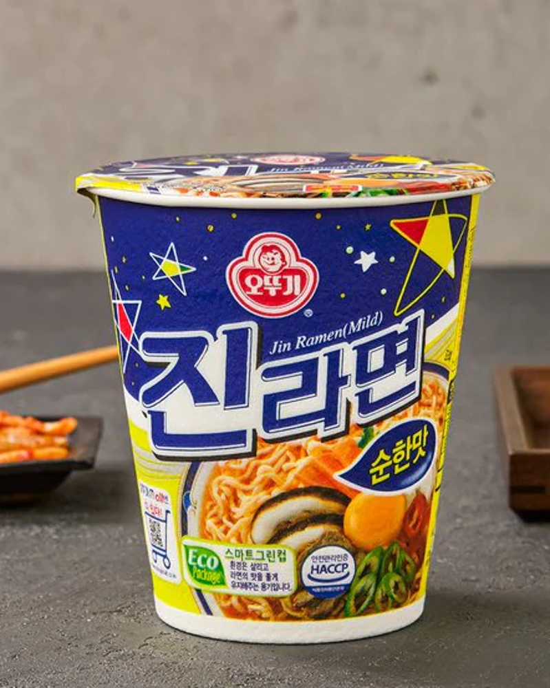 오뚜기 진라면 순한맛 소컵 65g - DotAsia :: 유럽 최대 아시아 식품 온라인몰 | 한국 K-Food ·일본·중국 식품 전문