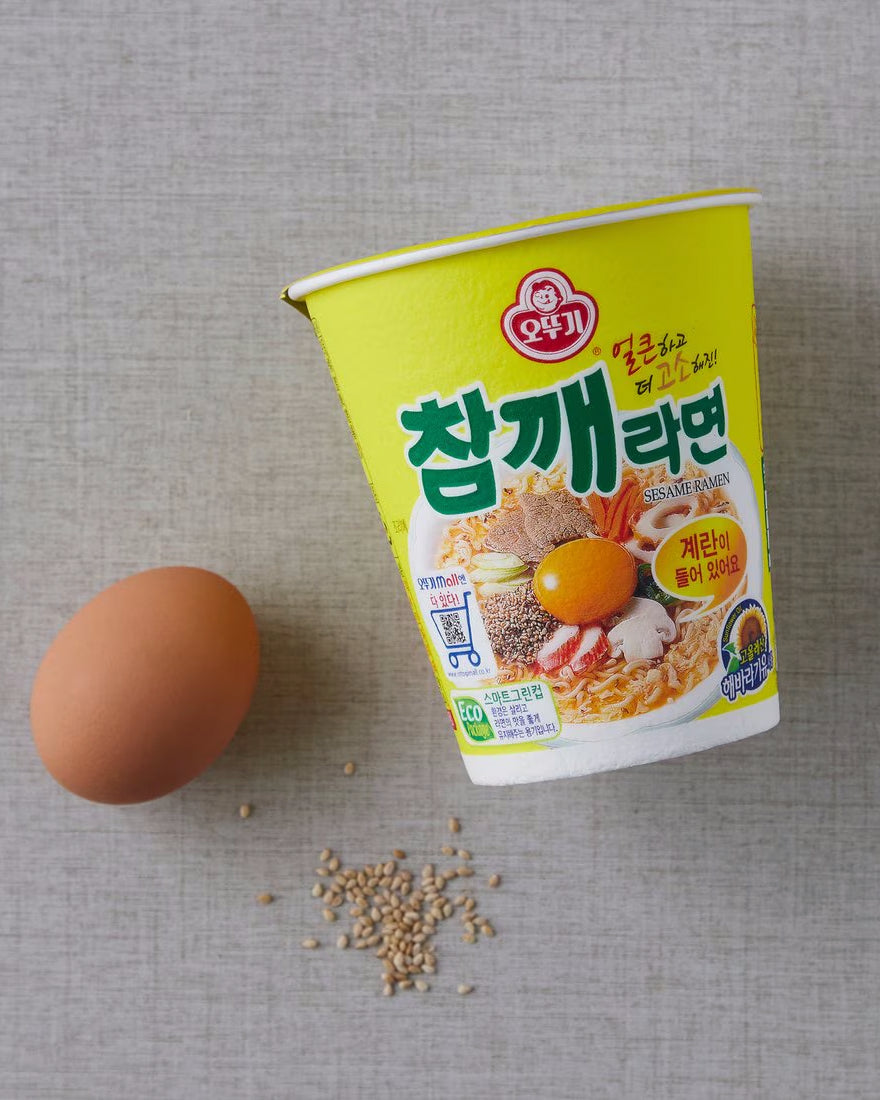 오뚜기 참깨라면 소컵 65g - DotAsia :: 유럽 최대 아시아 식품 온라인몰 | 한국 K-Food ·일본·중국 식품 전문