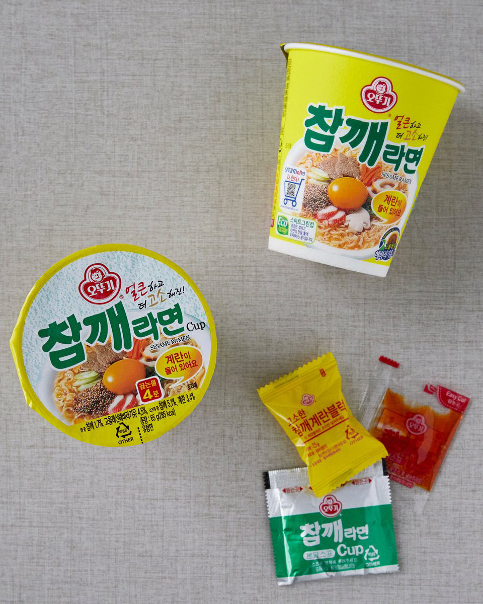 오뚜기 참깨라면 소컵 65g - DotAsia :: 유럽 최대 아시아 식품 온라인몰 | 한국 K-Food ·일본·중국 식품 전문