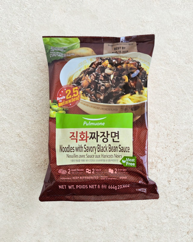 풀무원 수타 직화 짜장면 664g - 냉장 - DotAsia :: 유럽 최대 아시아 식품 온라인몰 | 한국 K-Food ·일본·중국 식품 전문