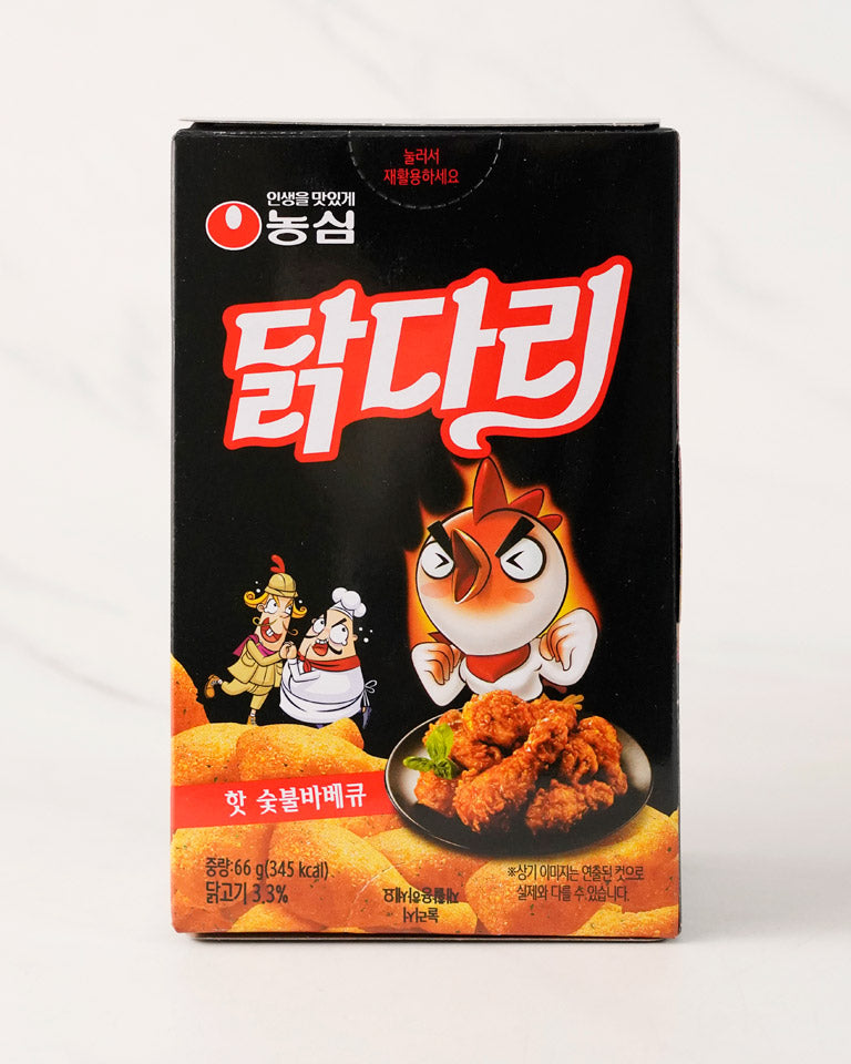 농심 닭다리 핫 숯불바베큐 66g - DotAsia :: 유럽 최대 아시아 식품 온라인몰 | 한국 K-Food ·일본·중국 식품 전문