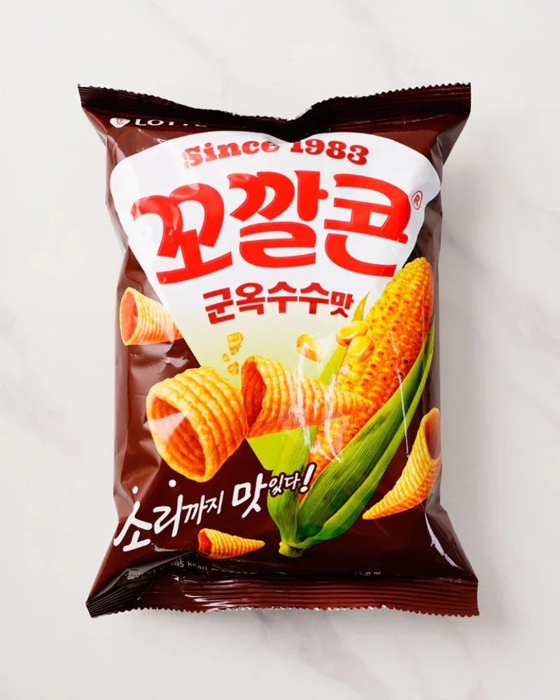 롯데 꼬깔콘 군옥수수맛 67g - DotAsia