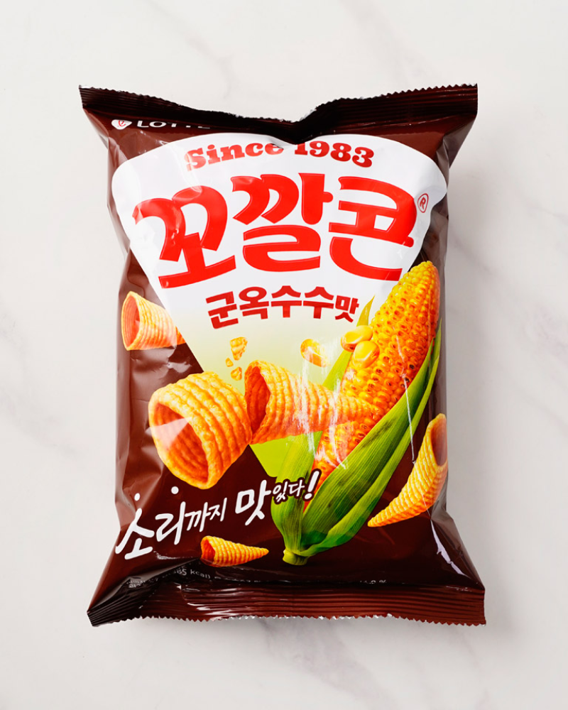롯데 꼬깔콘 군옥수수맛 67g - DotAsia :: 유럽 최대 아시아 식품 온라인몰 | 한국 K-Food ·일본·중국 식품 전문