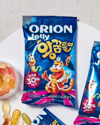 오리온 왕꿈틀이 67g - DotAsia :: 유럽 최대 아시아 식품 온라인몰 | 한국 K-Food ·일본·중국 식품 전문