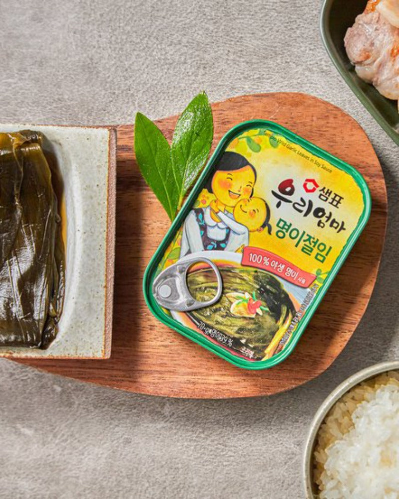 샘표 우리엄마 명이절임 70g - DotAsia :: 유럽 최대 아시아 식품 온라인몰 | 한국 K-Food ·일본·중국 식품 전문