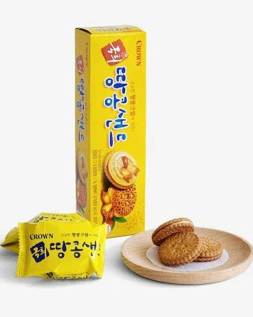 Crown Gukhi Peanut Sand 70g - DotAsia