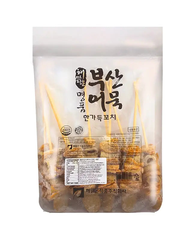 해맑은 부산어묵 한가득꼬치 750g - 냉동 - DotAsia :: 유럽 최대 아시아 식품 온라인몰 | 한국 K-Food ·일본·중국 식품 전문
