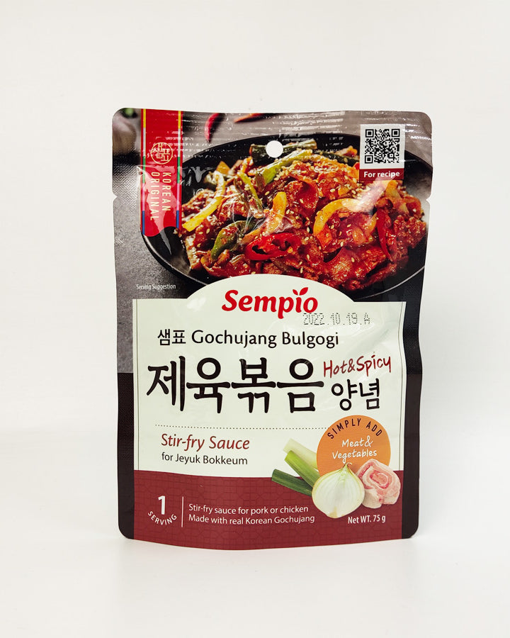 샘표 제육볶음양념 75g - DotAsia :: 유럽 최대 아시아 식품 온라인몰 | 한국 K-Food ·일본·중국 식품 전문
