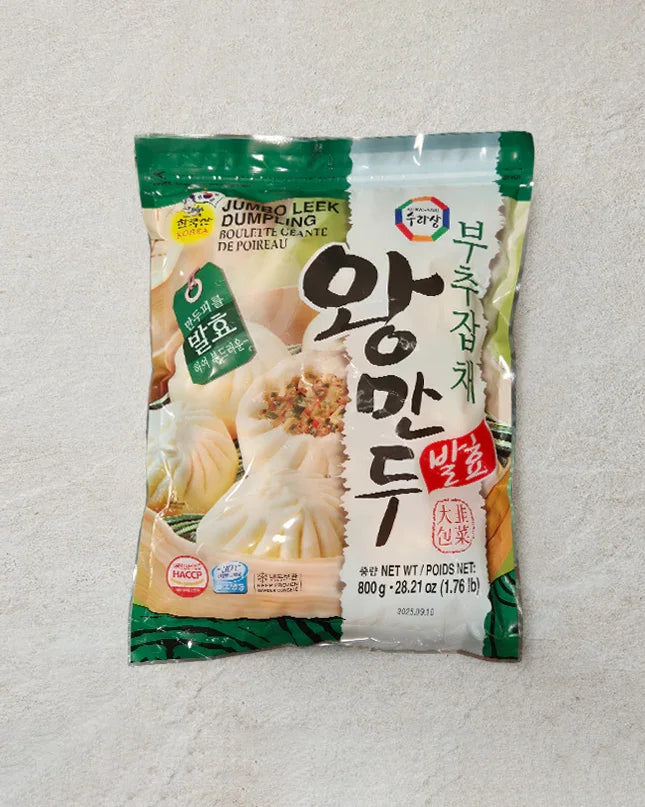 수라상 부추잡채 왕만두 800g - 냉동 - DotAsia