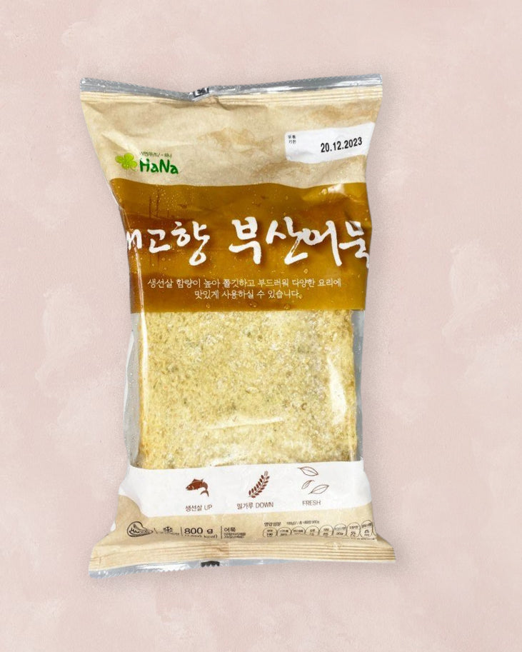 하나 부산어묵 사각 800g - 냉동 - DotAsia :: 유럽 최대 아시아 식품 온라인몰 | 한국 K-Food ·일본·중국 식품 전문