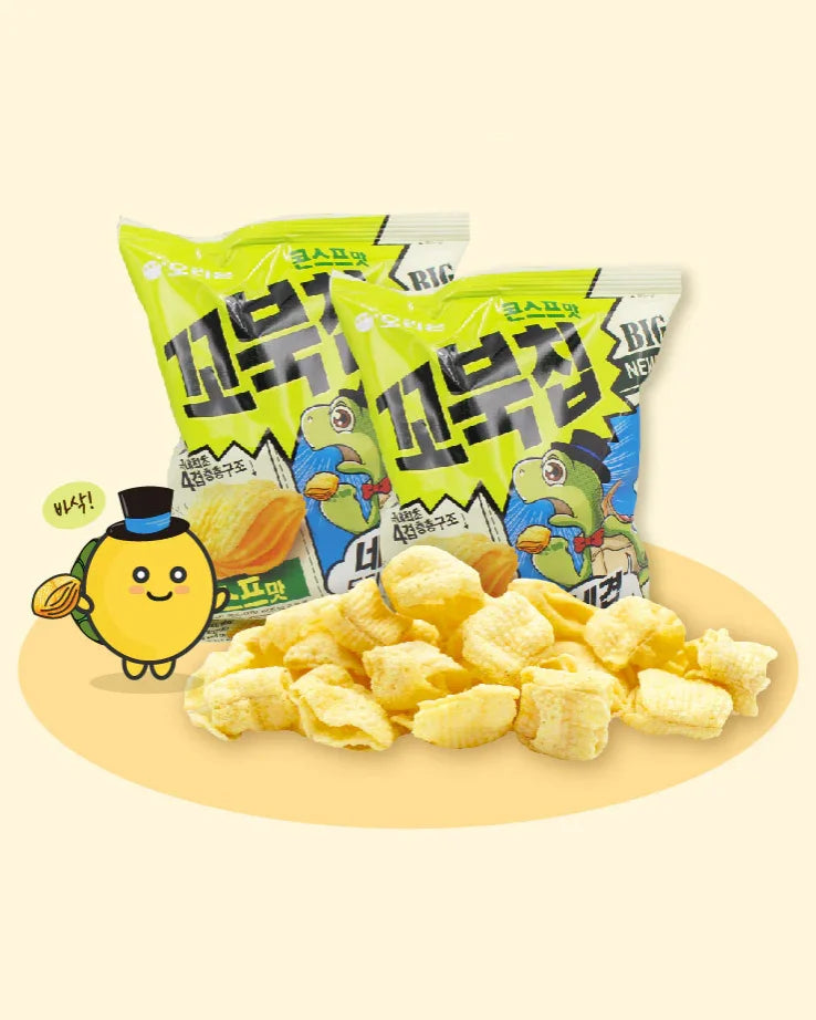 Orion Kkobuk Chip Corn Soup Flavor 80g 1+1 Sale - DotAsia