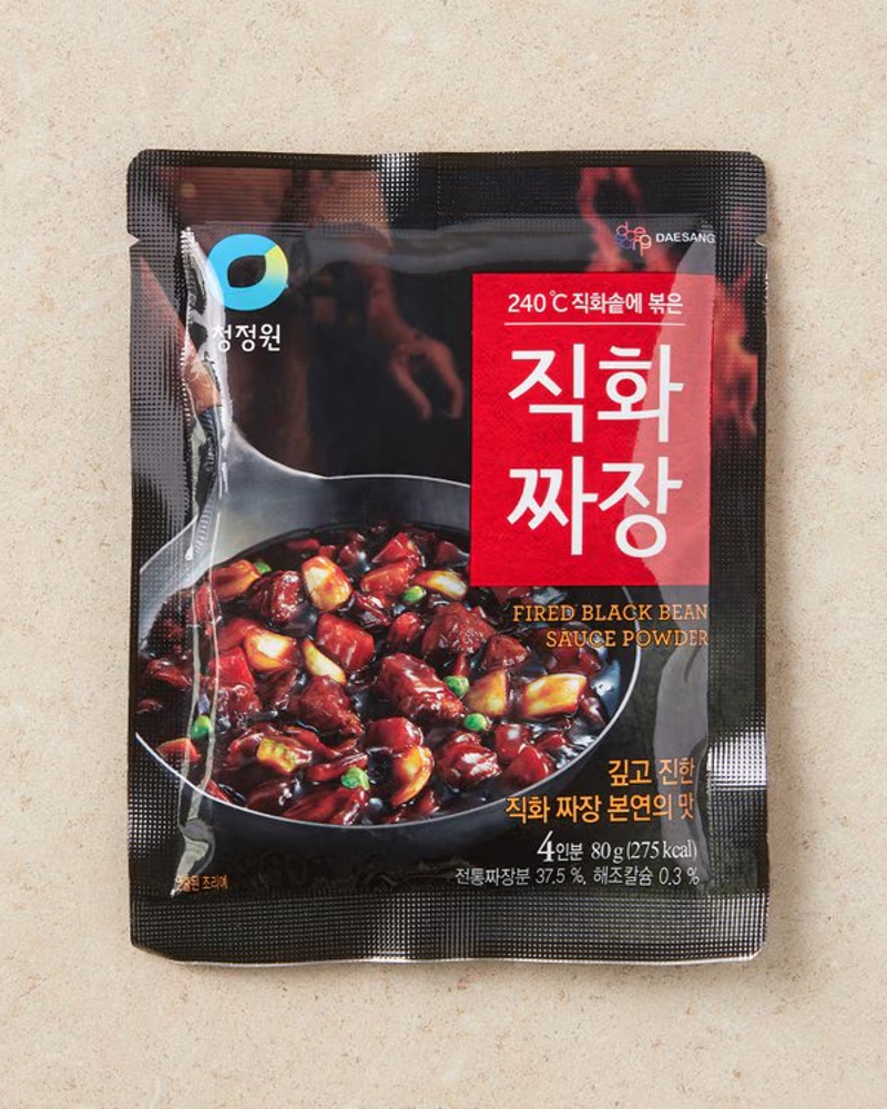 청정원 직화짜장분말 80g - DotAsia :: 유럽 최대 아시아 식품 온라인몰 | 한국 K-Food ·일본·중국 식품 전문