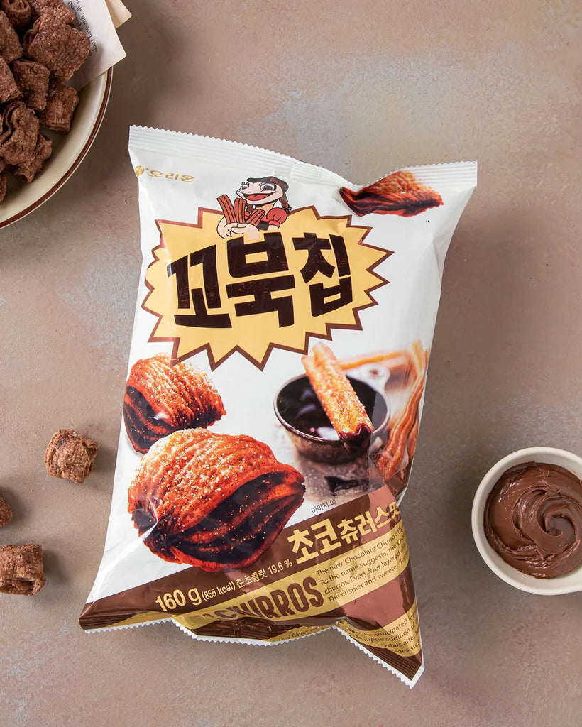 오리온 꼬북칩 초코츄러스맛 80g - DotAsia :: 유럽 최대 아시아 식품 온라인몰 | 한국 K-Food ·일본·중국 식품 전문