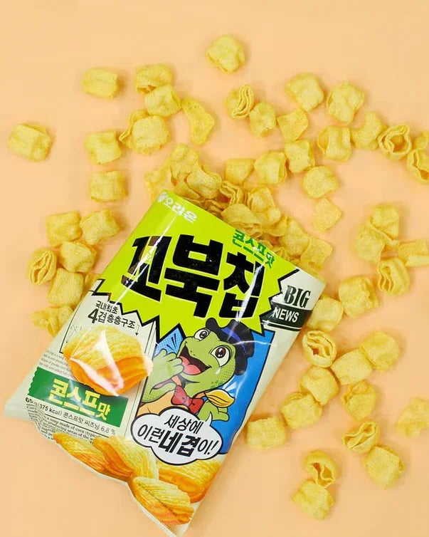 Orion Kkobuk Chip Corn Soup Flavor 80g 3 - DotAsia