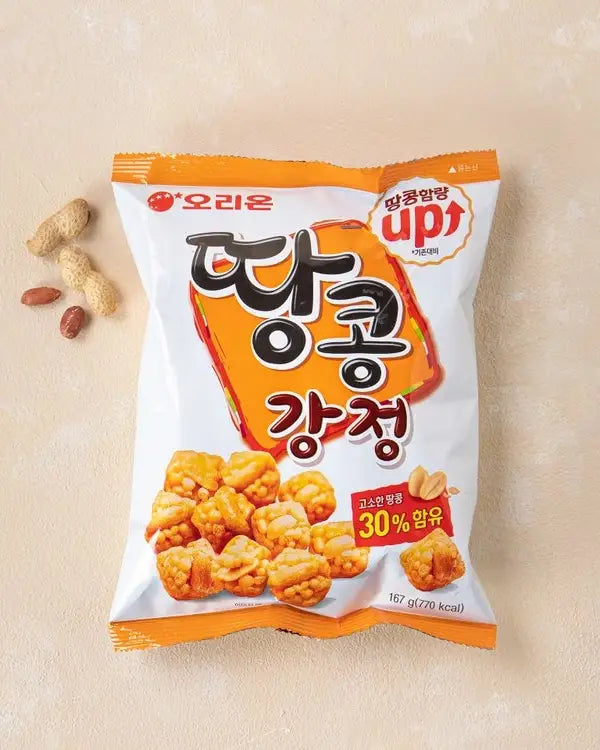 오리온 땅콩강정 80g - DotAsia :: 유럽 최대 아시아 식품 온라인몰 | 한국 K-Food ·일본·중국 식품 전문