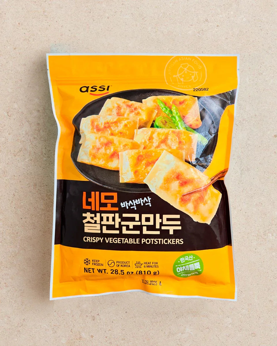아씨 네모난 철판 군만두 810g - 냉동 - DotAsia