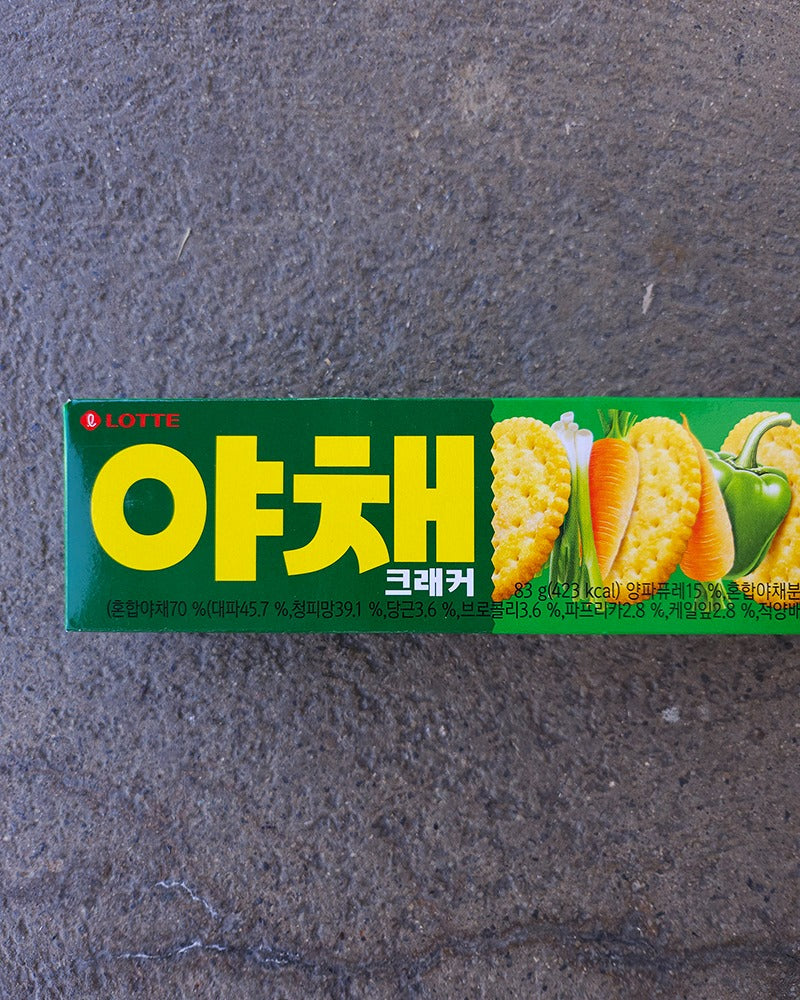롯데 야채 크래커 83g - DotAsia :: 유럽 최대 아시아 식품 온라인몰 | 한국 K-Food ·일본·중국 식품 전문
