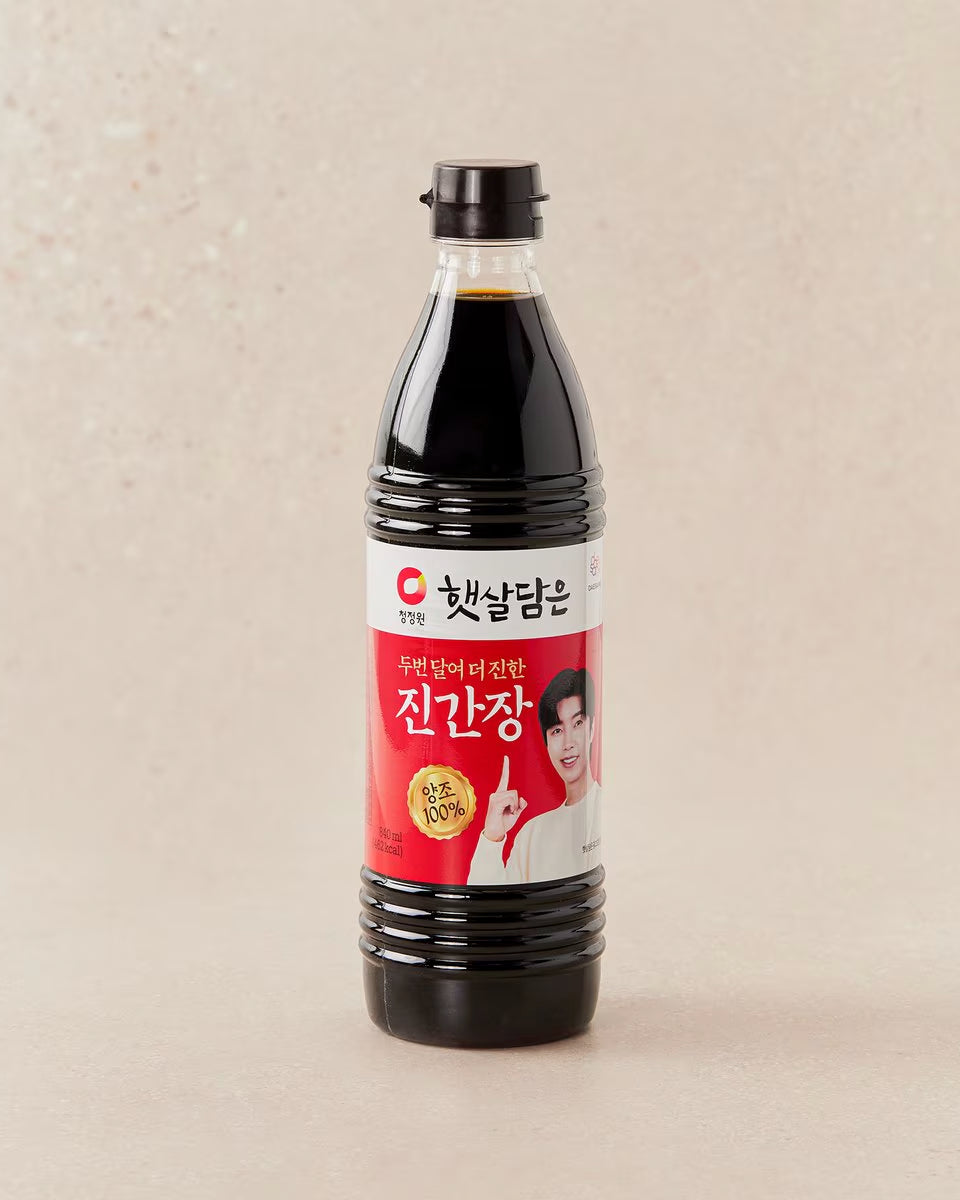 청정원 두번달인 진간장 840ml - DotAsia :: 유럽 최대 아시아 식품 온라인몰 | 한국 K-Food ·일본·중국 식품 전문