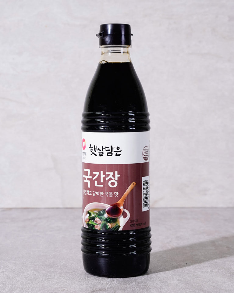 청정원 햇살담은 국간장 840ml - DotAsia :: 유럽 최대 아시아 식품 온라인몰 | 한국 K-Food ·일본·중국 식품 전문