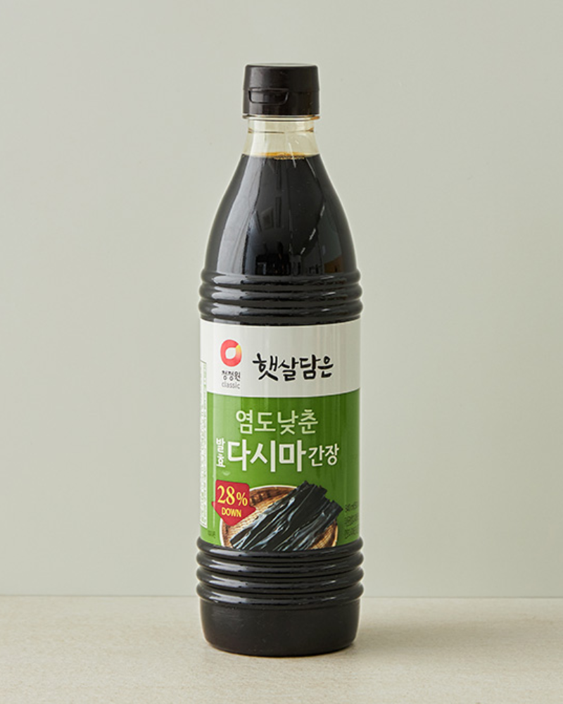 청정원 햇살담은 염도낮춘 발효 다시마 간장 840ml - DotAsia :: 유럽 최대 아시아 식품 온라인몰 | 한국 K-Food ·일본·중국 식품 전문