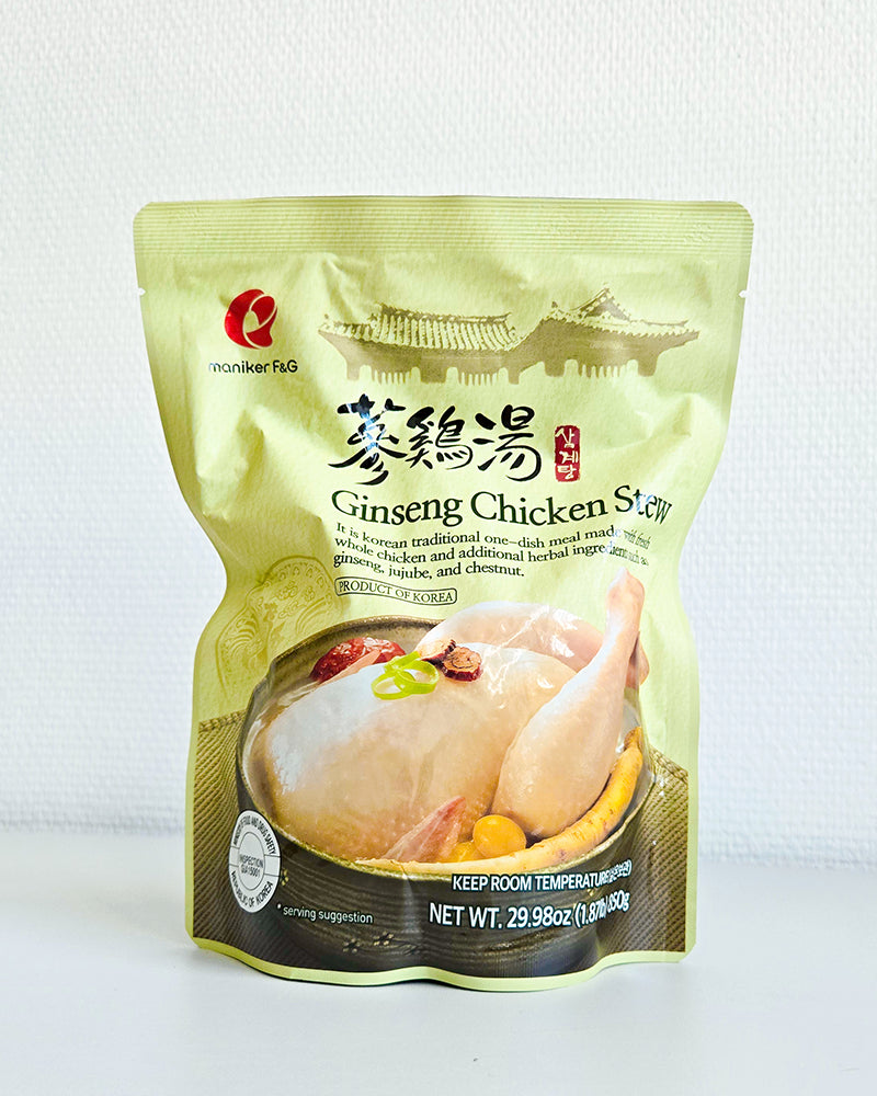 마니커 삼계탕 백숙 850g (실온상품) - DotAsia :: 유럽 최대 아시아 식품 온라인몰 | 한국 K-Food ·일본·중국 식품 전문