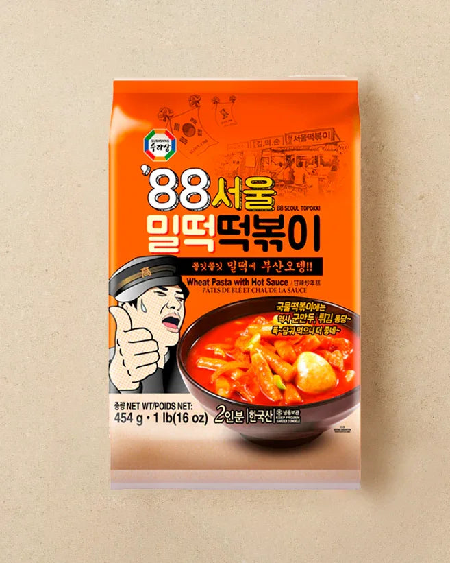 수라상 88밀떡떡볶이 454g - 냉동 - DotAsia