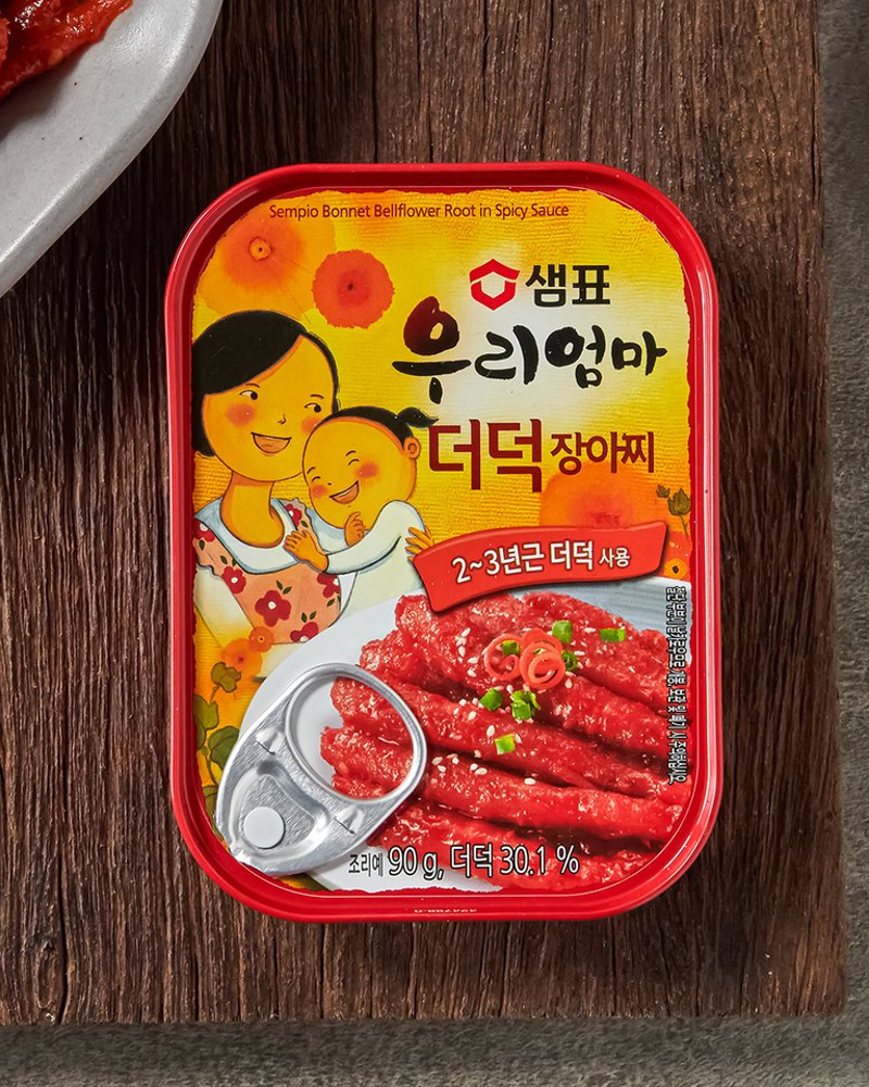 샘표 우리엄마 더덕장아찌 90g - DotAsia :: 유럽 최대 아시아 식품 온라인몰 | 한국 K-Food ·일본·중국 식품 전문
