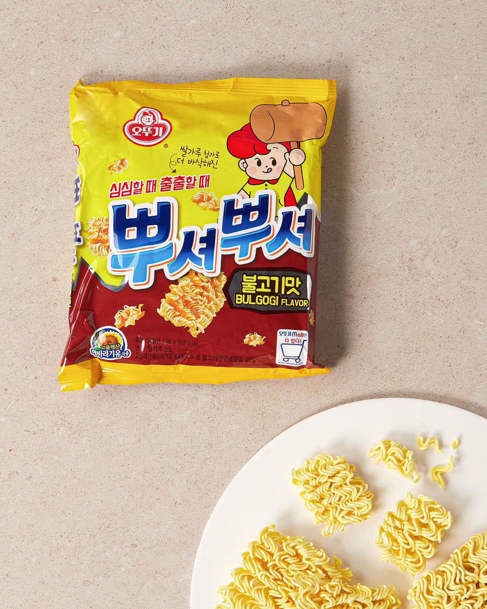 오뚜기 뿌셔뿌셔 불고기맛 90g - DotAsia :: 유럽 최대 아시아 식품 온라인몰 | 한국 K-Food ·일본·중국 식품 전문