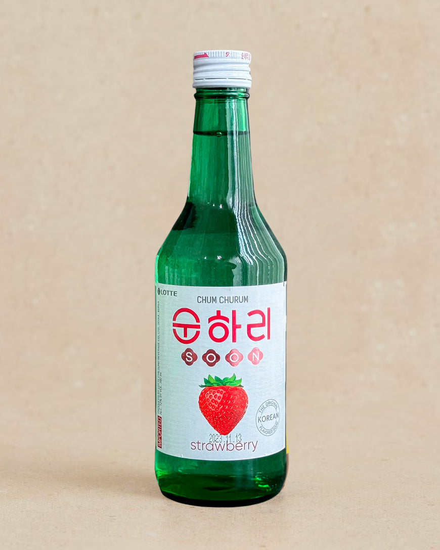 롯데 순하리 딸기 소주 Alc.12% 360ml - DotAsia :: 유럽 최대 아시아 식품 온라인몰 | 한국 K-Food ·일본·중국 식품 전문