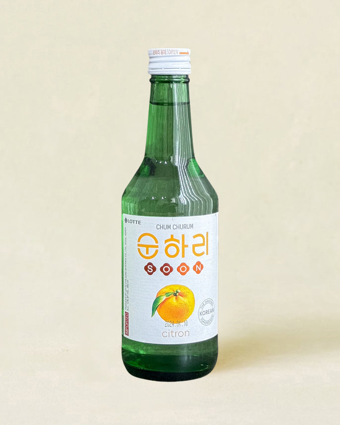 롯데 순하리 유자 소주 Alc. 12% 360ml - DotAsia :: 유럽 최대 아시아 식품 온라인몰 | 한국 K-Food ·일본·중국 식품 전문