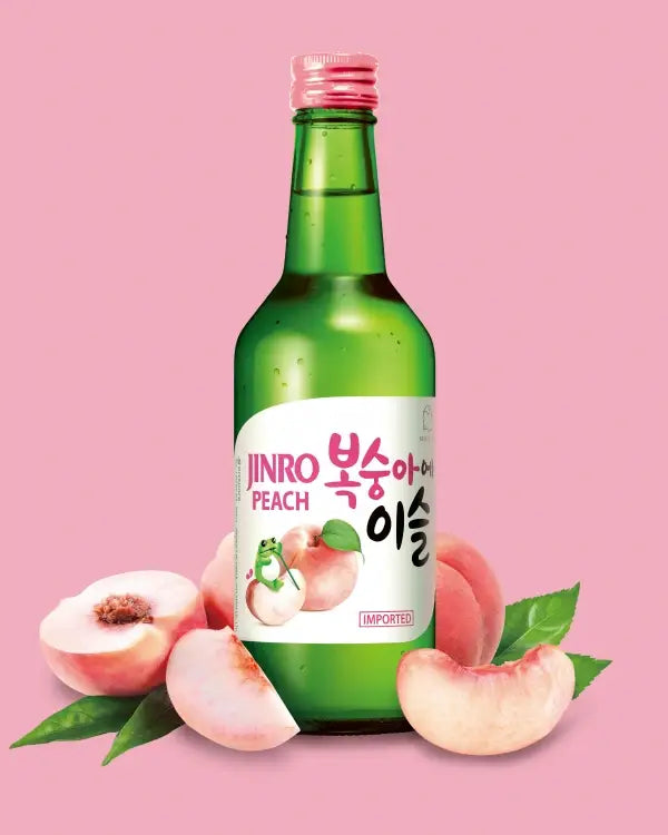 진로 복숭아에 이슬 Alc.13% 360ml - DotAsia :: 유럽 최대 아시아 식품 온라인몰 | 한국 K-Food ·일본·중국 식품 전문