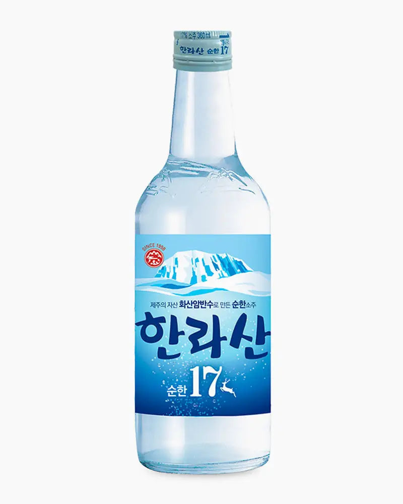 한라산 소주 Alc.17% 360ml - DotAsia :: 유럽 최대 아시아 식품 온라인몰 | 한국 K-Food ·일본·중국 식품 전문
