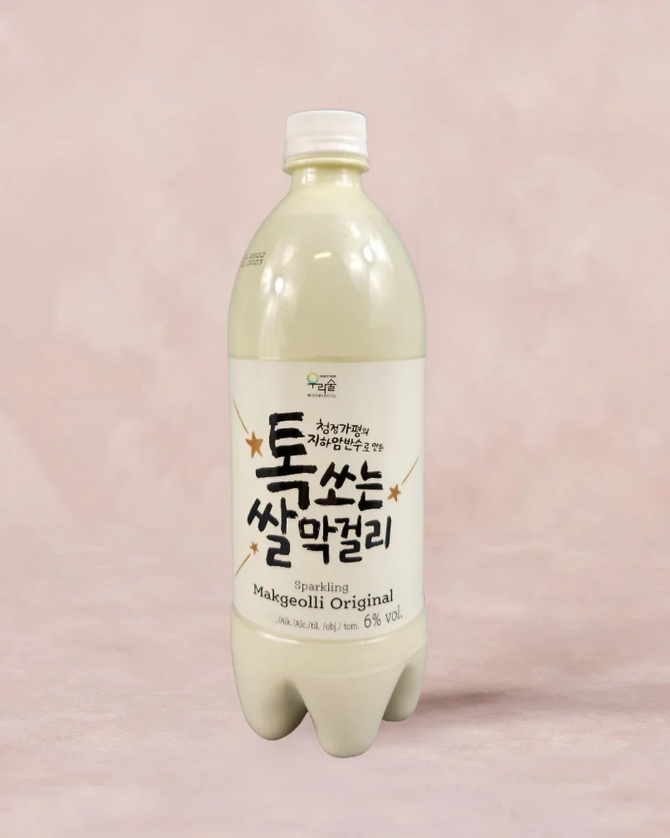 Woori-sul Sparkling Rice Makgeolli Alc. 6% 750ml - DotAsia