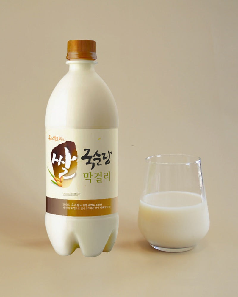 국순당 쌀막걸리 Alc. 6% 750ml (Pfand 포함) - DotAsia :: 유럽 최대 아시아 식품 온라인몰 | 한국 K-Food ·일본·중국 식품 전문