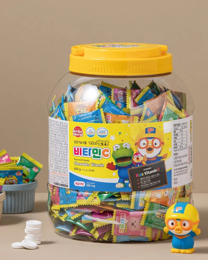 Pororo Vitamin C 500 Tablets - DotAsia