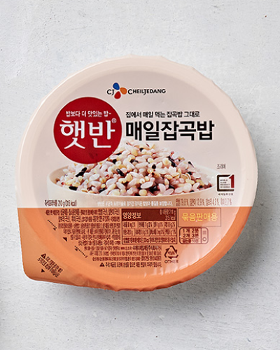 CJ 햇반 매일오곡밥 210g - DotAsia :: 유럽 최대 아시아 식품 온라인몰 | 한국 K-Food ·일본·중국 식품 전문