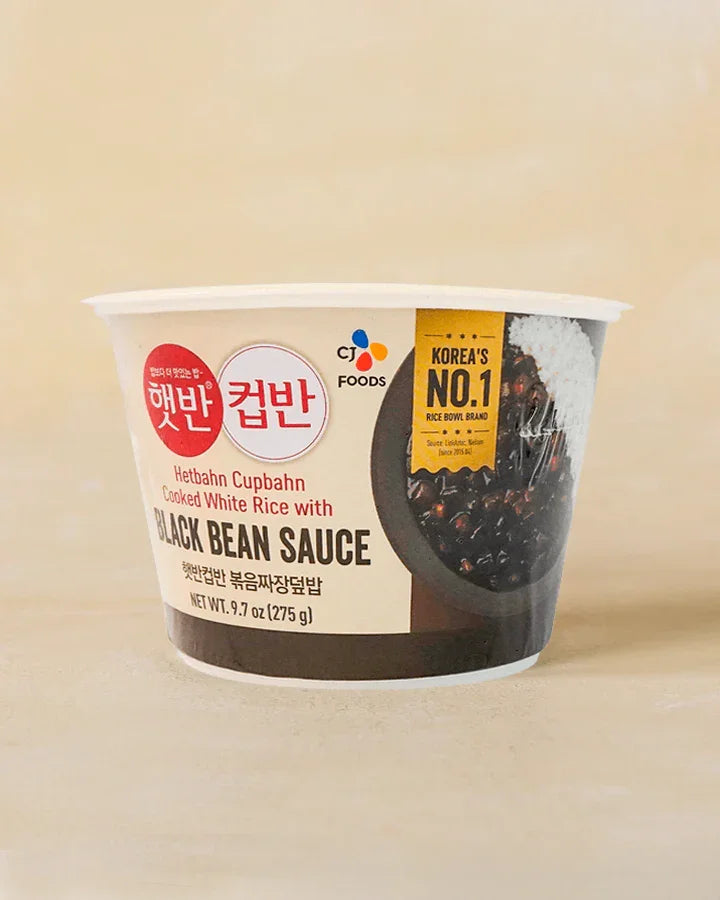 CJ Hetbahn Cup Rice Fried Jajang Rice Bowl 275g 1 - DotAsia