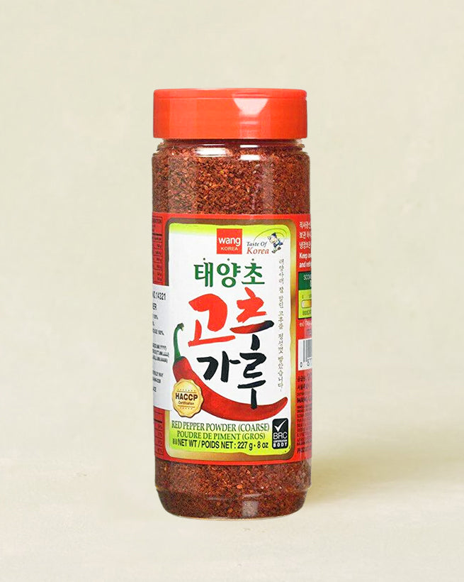 왕 태양초 고춧가루(굵은,김치용) PET 227g - DotAsia :: 유럽 최대 아시아 식품 온라인몰 | 한국 K-Food ·일본·중국 식품 전문