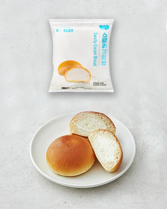 스웰리 크림빵(plant based) 130g - 냉동 - DotAsia
