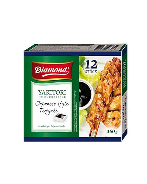 Diamond 데리야끼맛 닭꼬치 야끼도리 360g - 냉동 - DotAsia :: 유럽 최대 아시아 식품 온라인몰 | 한국 K-Food ·일본·중국 식품 전문