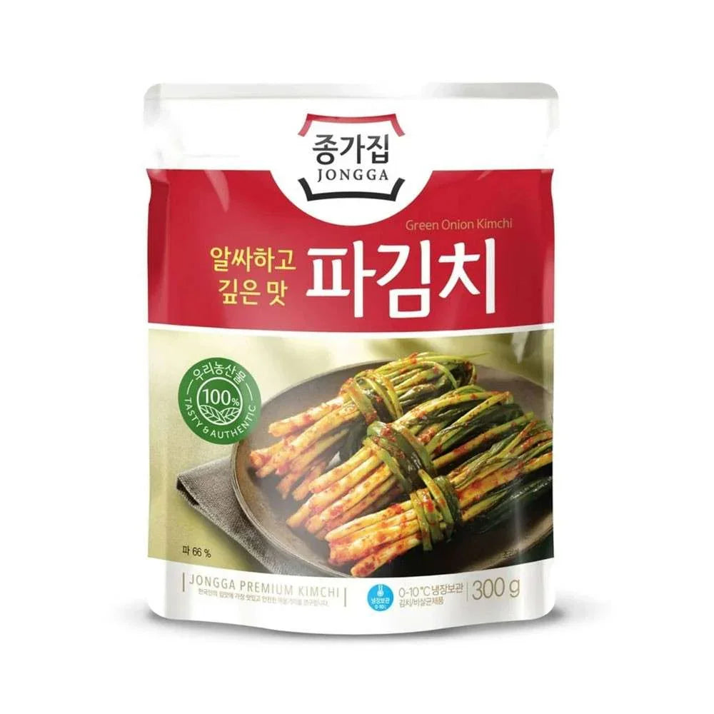 Jongga Scallion Kimchi 300g - Refrigerated 2