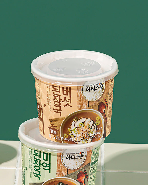Hearty Spoon 버섯된장국 컵 16g - DotAsia :: 유럽 최대 아시아 식품 온라인몰 | 한국 K-Food ·일본·중국 식품 전문