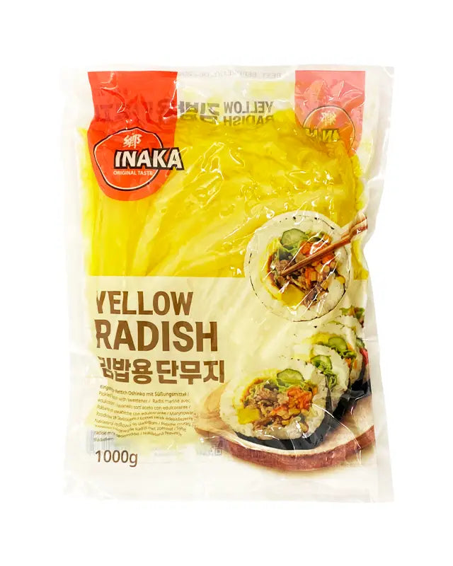 INAKA 김밥단무지 1kg - DotAsia :: 유럽 최대 아시아 식품 온라인몰 | 한국 K-Food ·일본·중국 식품 전문