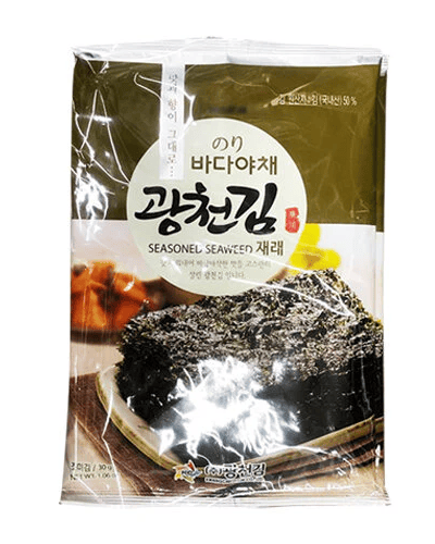 광천 바다야채 재래김 전장 30g*3개입 - DotAsia :: 유럽 최대 아시아 식품 온라인몰 | 한국 K-Food ·일본·중국 식품 전문