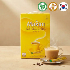 Maxim Café Instantané Moka Gold Mild - Coffee Mix (100 sachets)