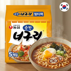 농심 너구리 순한맛 멀티팩 (5개입)